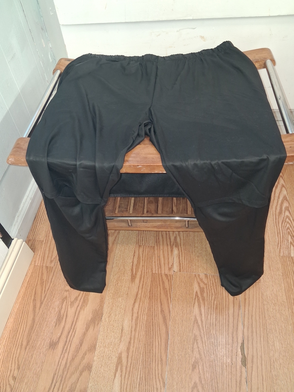 Torrid Split Knee Black Stretch Leggings